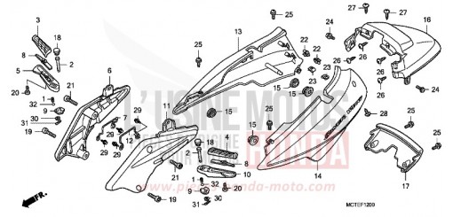 HOUSSE DE CARROSSERIE FJS600A7 de 2007